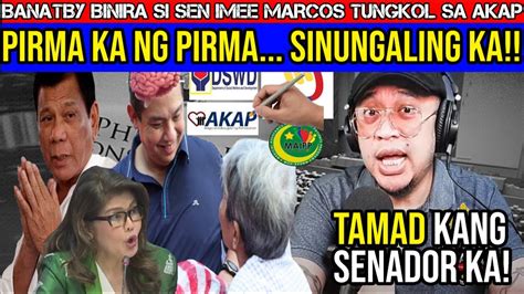 TAMAD KANG SENADOR KA BANATBY BINIRA ANG BUILD BETTER MORE NI PBBM