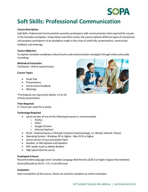 Soft skills professional communication