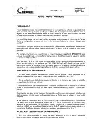 Tutoría No 10 Contabilidad PDF