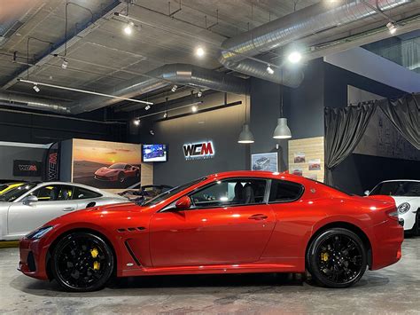 Maserati Granturismo Mc Rosso Magma Wcm Barcelona