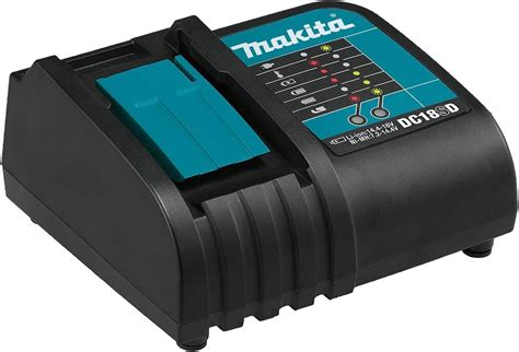 Makita DC18RA Rapid Battery Charger for Li-Ion Batteries - Cordless ...