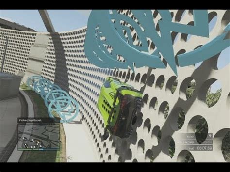 GTA5 EXTREME WALL RIDE STUNTS RACE ANTI GRAVITY WALL RACER BY