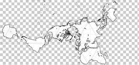 Dymaxion Map Map Projection World Map Png Clipart Black Black And The