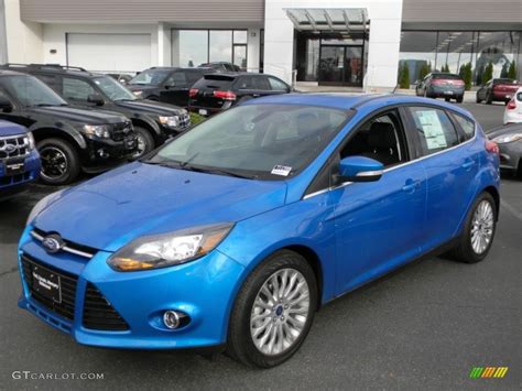 Blue Candy Metallic Ford Focus