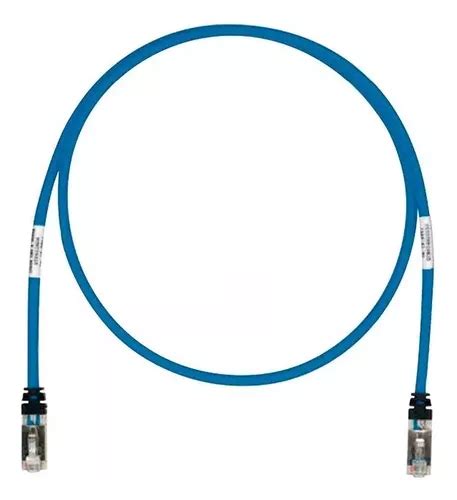 Patch Cord Cable Parcheo Red Utp Cat A Metros Azul Panduit