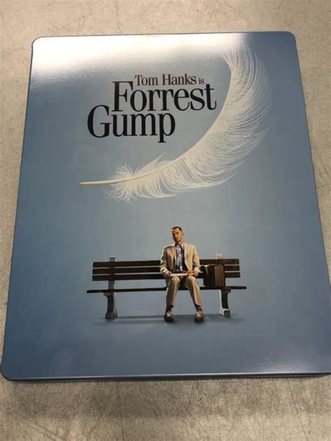 FORREST GUMP 4K Ultra HD Blu Ray Standard Blu Ray Steelbook Edition