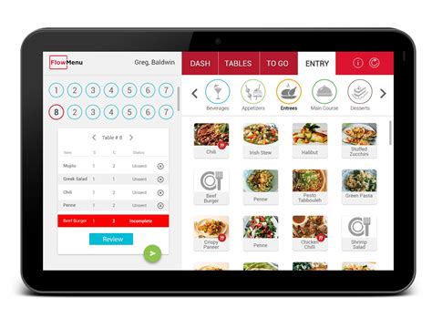 Designs Redesigning A New User Interface For A Restaurant Point Of