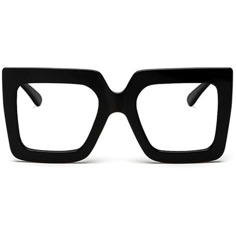 I Tried On Big Black Square Glasses And Here S Why They Re The Perfect Accessory For Any Outfit