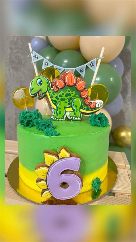 Торт в стиле Динозавры , пряники динозавры | Desserts, Birthday cake, Cake