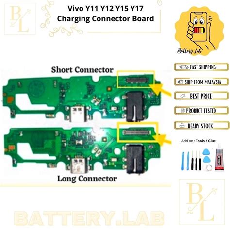 Vivo Y11 Y12 Y15 Y17 Charging USB Plug In Port Connector Board