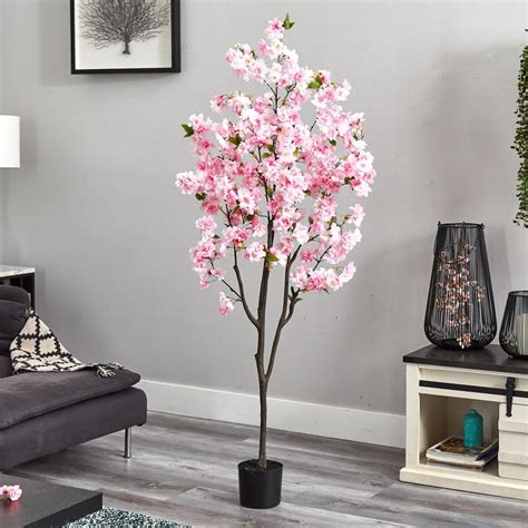 Reviews For Nearly Natural 6 Ft Artificial Cherry Blossom Tree Pg 1