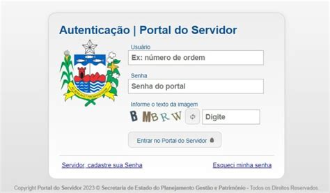 Guia Para Acessar O Portal Do Servidor Por Estado Em