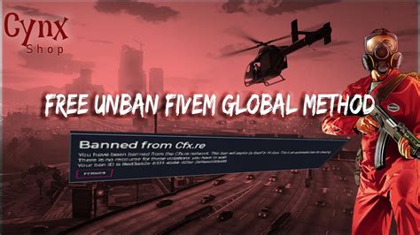 Free Unban Fivem Global Method In Min And Unban From Any Server