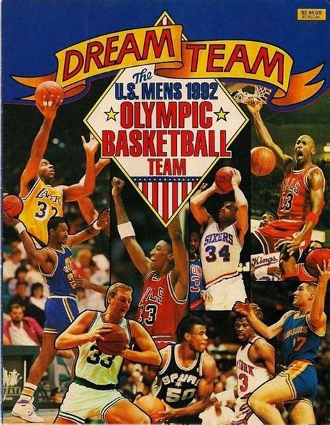 Iconic 1992 US Olympic Basketball Dream Team Poster