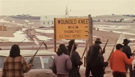 Jahrestag Der Besetzung Von Wounded Knee