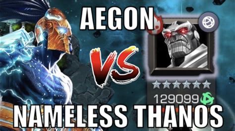 AEGON Vs NAMELESS THANOS Boss Grandmaster S Gauntlet 100 Day 1