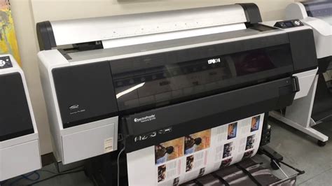 Epson Stylus Pro 9900 Wide Format Printing At Emerald Press YouTube