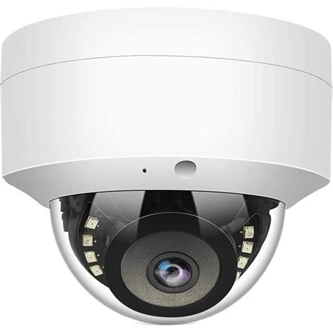 Caméra Ip Poe 5 Mp Caméra De Surveillance Dôme De Sécurité Avec