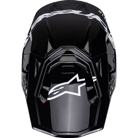 2024 Alpinestars M 10 Flood Motocross Helmet Black Gray