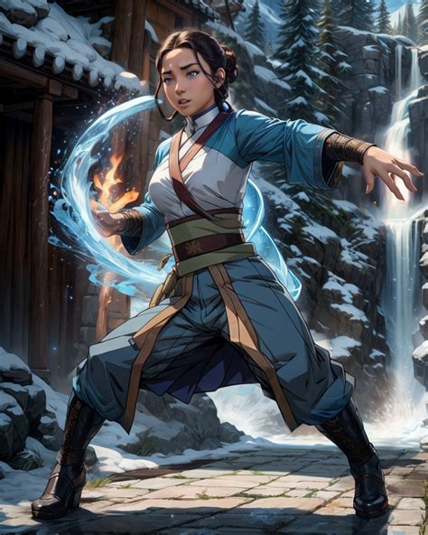 Katara. Fan art. Parody. by Novel-games on DeviantArt