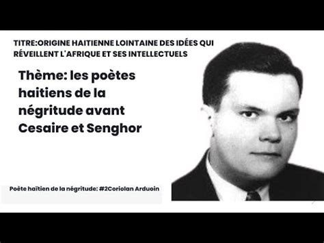 LES POÈTES HAITIENS DE LA NEGRITUDE AVANT CESSAIRE ET SENGHOR 2