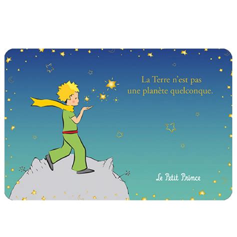 Postal Kiub El Principito Con Las Estrellas 15x10cm