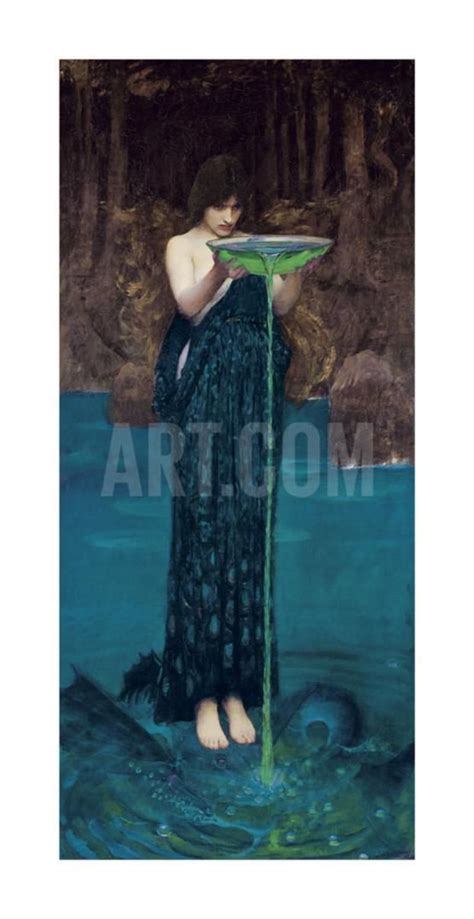 Circe Invidiosa 1892 Giclee Print John William Waterhouse Pre Raphaelite Art