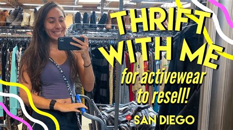 I Hit The Activewear Jackpot Thrift With Me Haul To Resell On