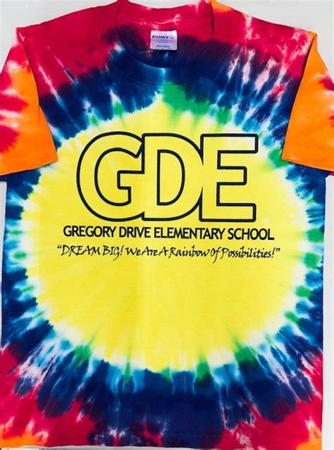 Gregory Drive Elementary School YOUTH Spirit T-shirt - Total Impact ...