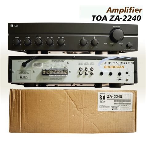 Jual Toa Amplifier ZA 2240 Power Ampli Masjid Dan Gedung Untuk Corong