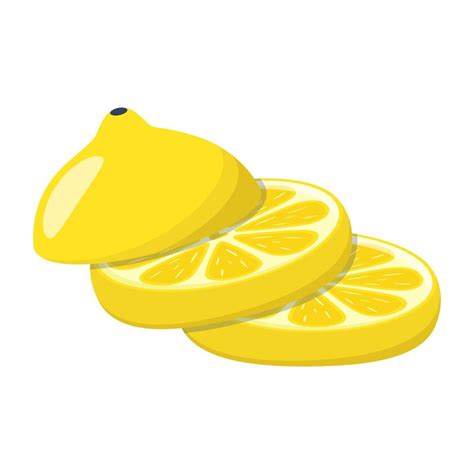 Modern flat illustration of lemon 12614842 Vector Art at Vecteezy