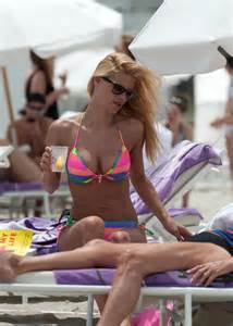 Michelle Hunziker New Bikini Pics In Miami Gotceleb