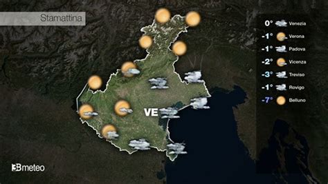 Meteo VENETO Video Previsioni Aggiornate 3B Meteo