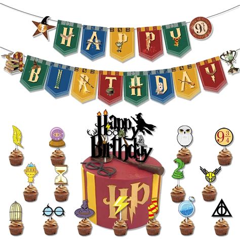 Conjunto De Globos De Harry Potter Para Decoraci N De Cumplea Os