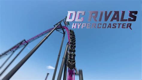 Dc Rivals Hypercoaster Roller Coaster Preview Warner Bros Movie World