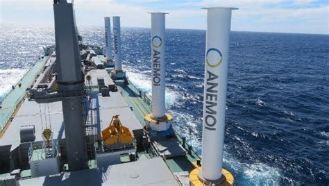 Project Explores Installing Wind Rotor Sails On Lng Carriers