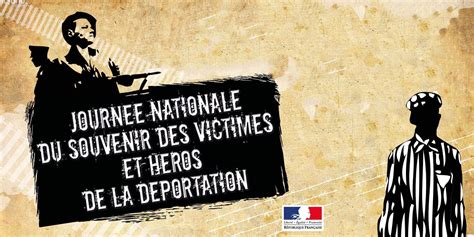 Journée nationale du souvenir des victimes et héros de la déportation