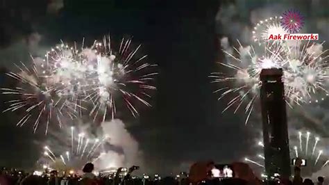 2021 New Year Fireworks Live Show Youtube