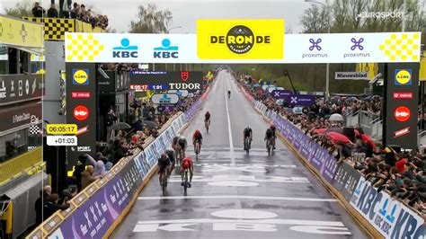 Mathieu Van Der Poel Entra En La Leyenda Del Tour De Flandes Con Una