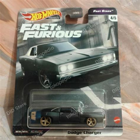 Hot Wheels Premium Dodge Charger R Pido Y Furioso Shopee M Xico