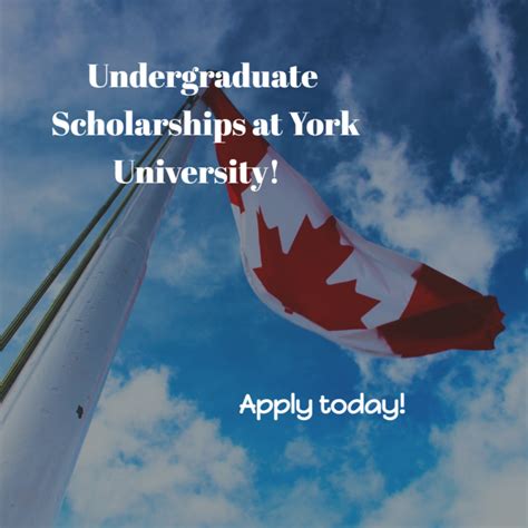 York University International Scholarships for Undergraduate Students