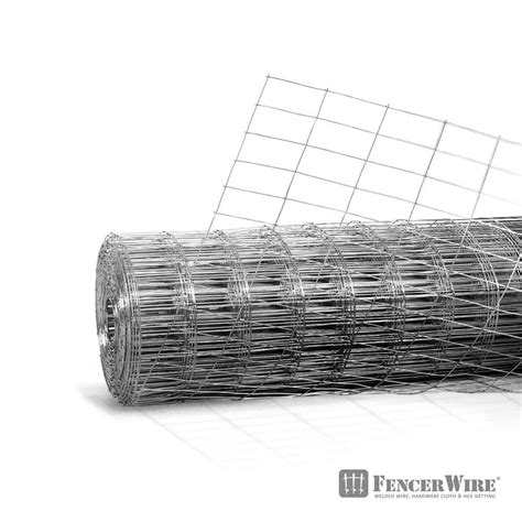 Fencer Wire 6 Ft X 100 Ft 125 Gauge Welded Wire Fence With Mesh 2 In
