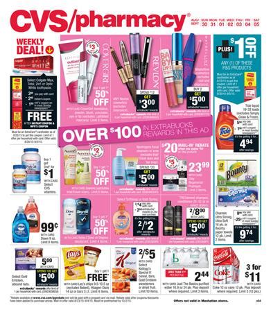 CVS Weekly Ad Preview Aug 30 Sep 5 2015 WeeklyAds2