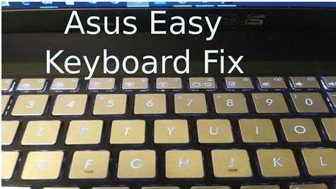 Troubleshooting 2024 Asus Laptop Keyboard Not Working Issues