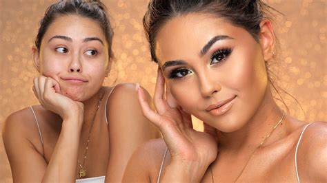 Ultimate Bronze And Glowy Makeup Tutorial For Beginners Roxette Arisa