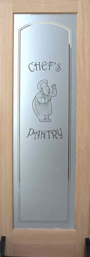 Etched Glass Pantry Doors Multi Stage Sandblasting Sans Soucie Art Glass