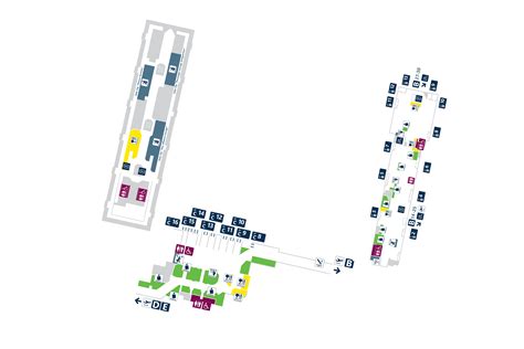 Leonardo da Vinci Airport Map (FCO) - Printable Terminal Maps, Shops ...