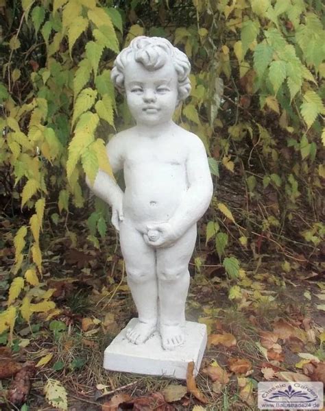 Steinfigur Manneken Piss Bekannte Gartenteich Figur Beton Steinguss