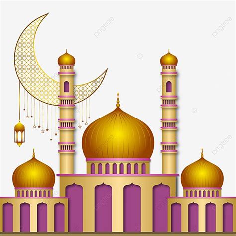 Ramadan Islamic Mosque Vector PNG Images Ramadan 3d Mosque Islamic