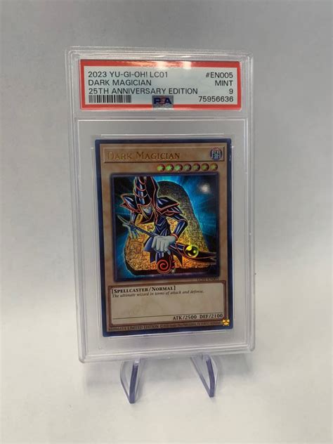 Konami Yu Gi Oh Graded Card Dark Magician PSA 9 EN005 Catawiki